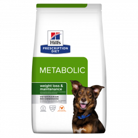 Hill's Prescription Diet Metabolic - ново поколение диета за кучета с наднормено тегло 4 кг.